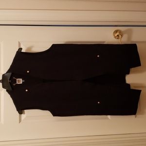 Anne Klein Open Long Vest